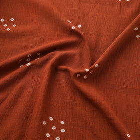 Kutch Organic Kala Cotton Pure Handwoven Bandhani Fabric 17