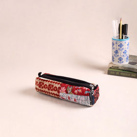 Patchwork Quilted Pencil Pouch 26