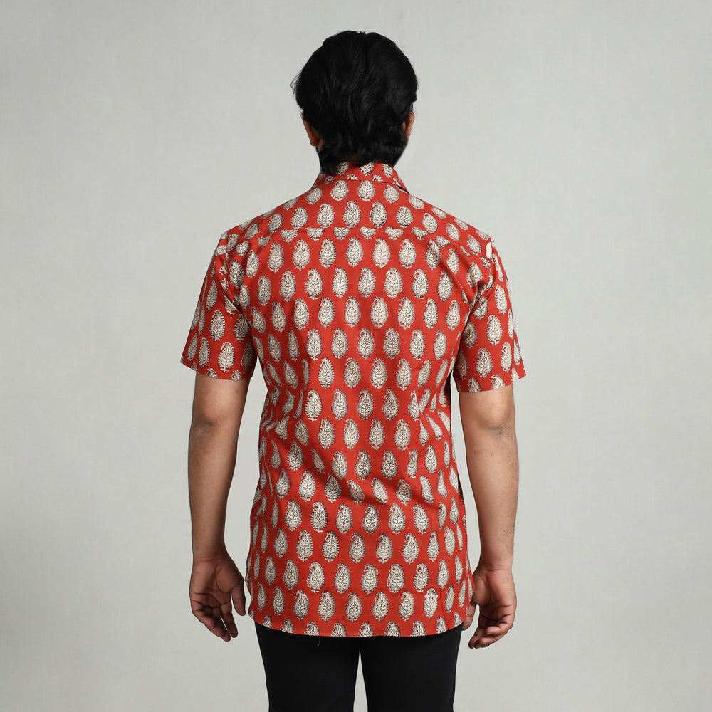 Block Printed men Shirt