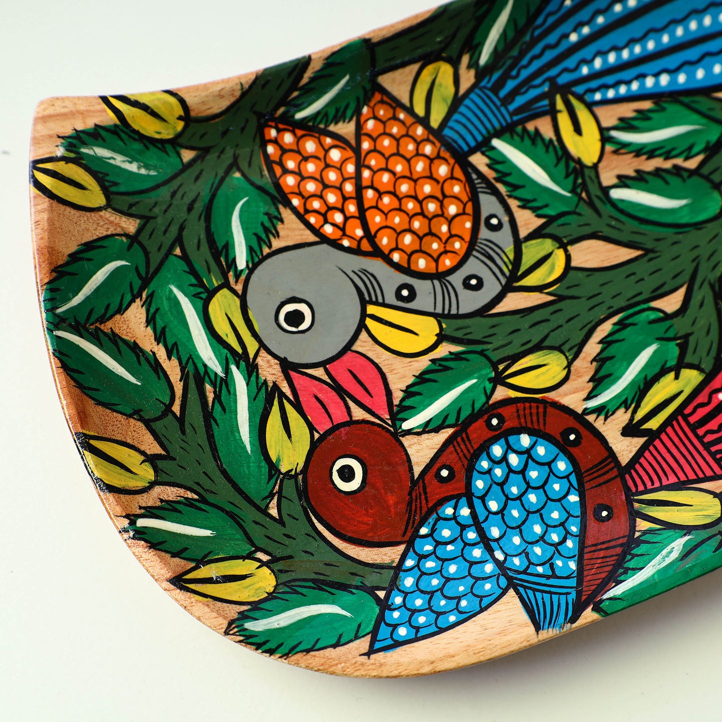 Hand Painted Wooden Tray