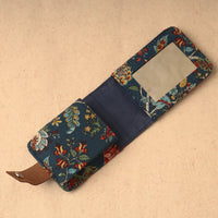 Floral Printed Handcrafted Lipstick Case With Mirror (4 x 3 in) 16