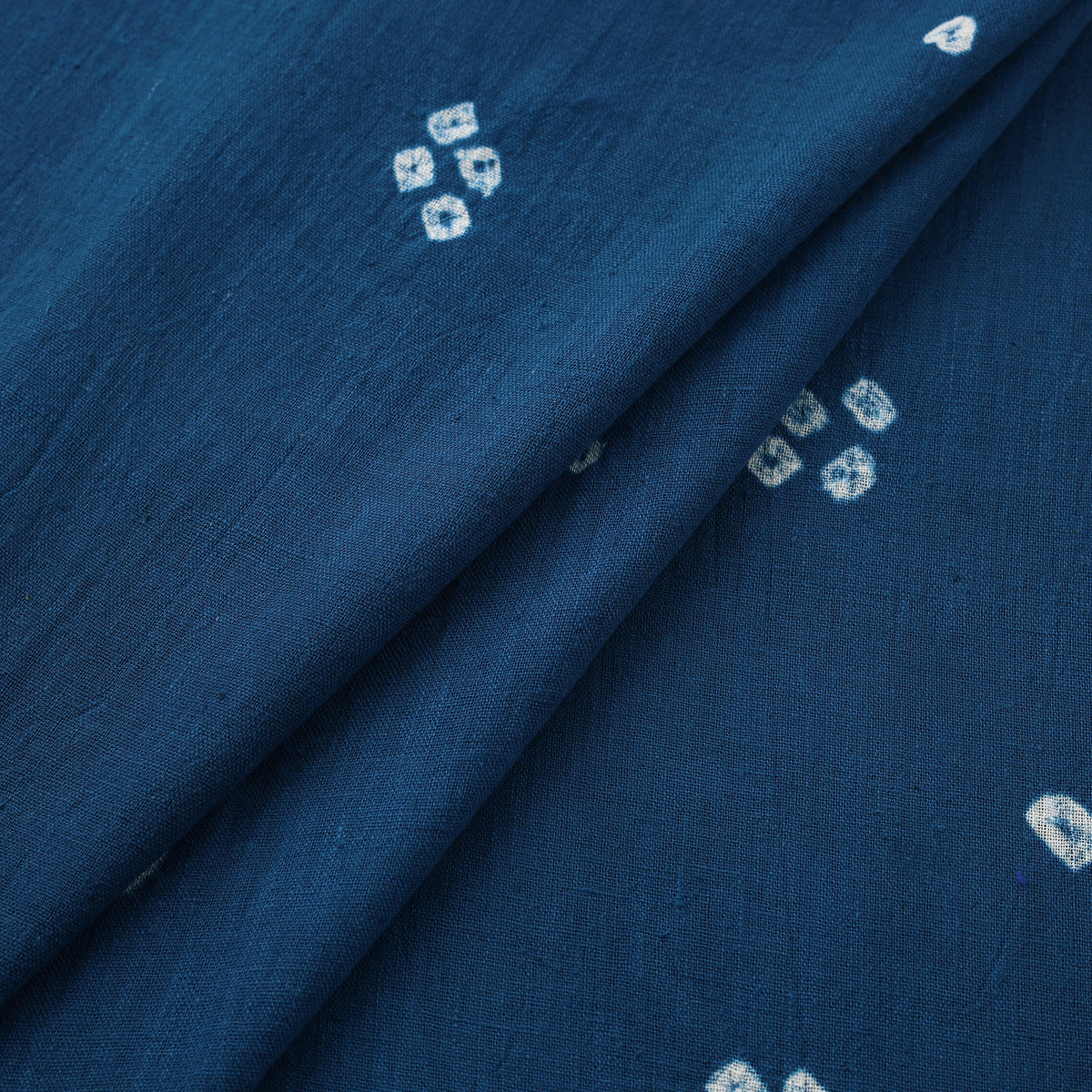 Kutch Organic Kala Cotton Pure Handwoven Bandhani Fabric 18