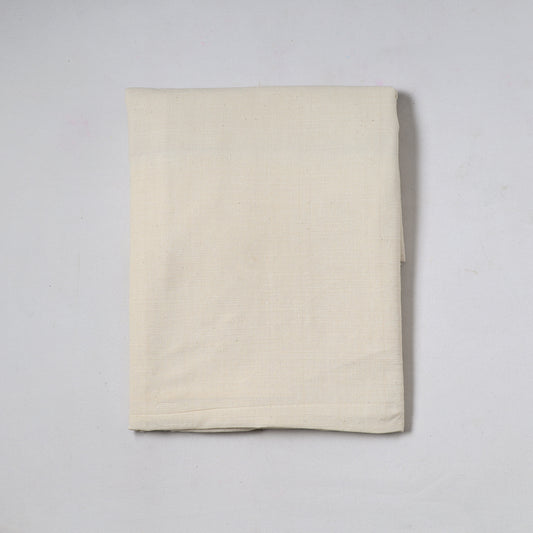 White - Jhiri Pure Handloom Cotton Precut Fabric (2 meter) 18