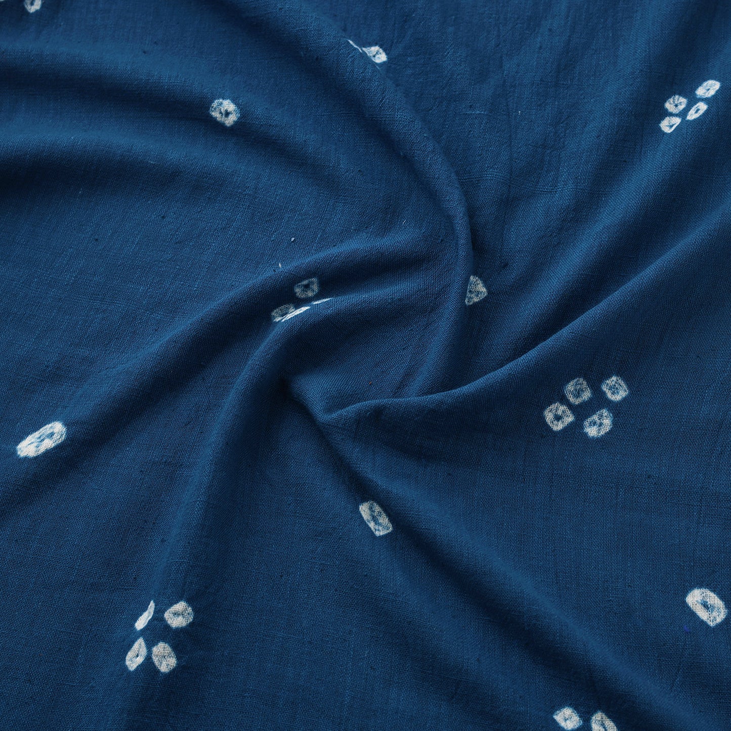 Kutch Organic Kala Cotton Pure Handwoven Bandhani Fabric 18