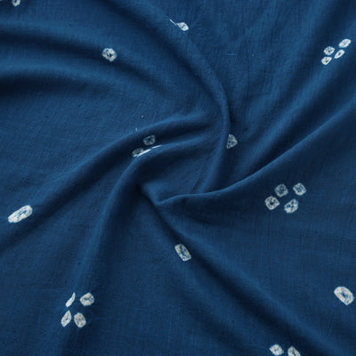 Kutch Organic Kala Cotton Pure Handwoven Bandhani Fabric 18