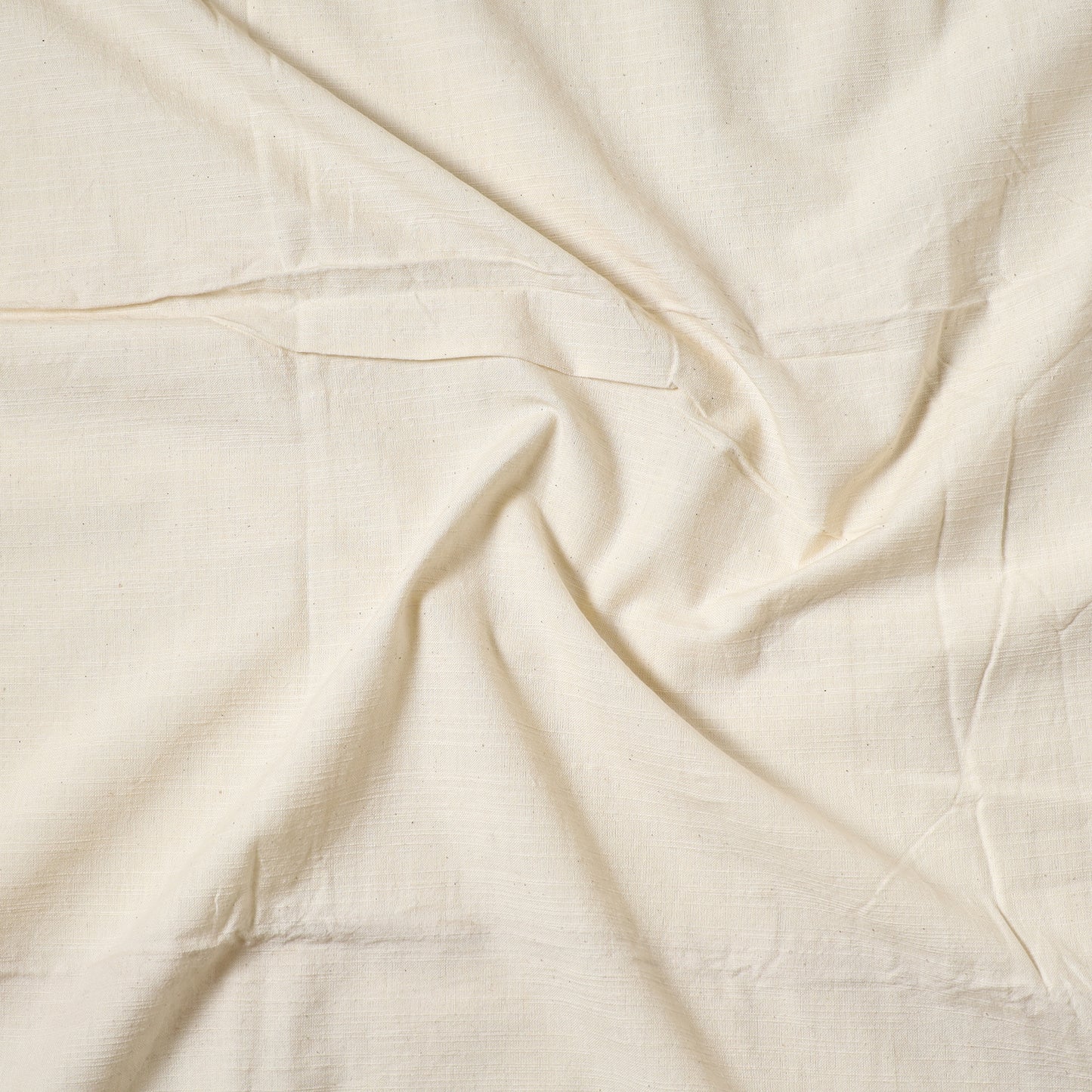 White - Jhiri Pure Handloom Cotton Precut Fabric (2 meter) 18