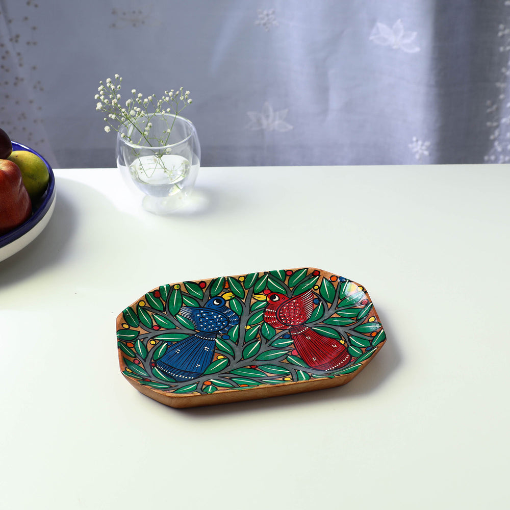 Hand Painted Wooden Tray