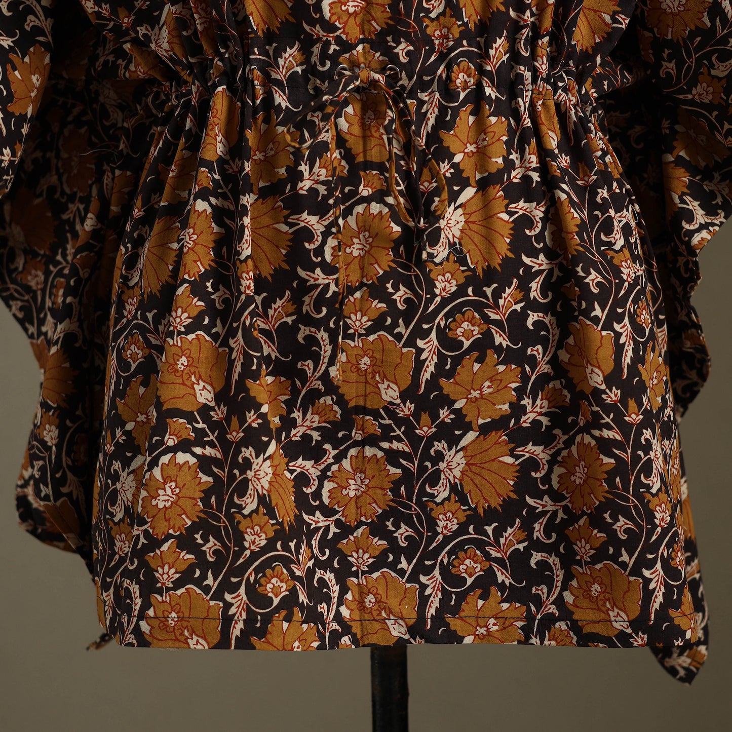 Sanganeri Block Print Cotton Kaftan (Short)