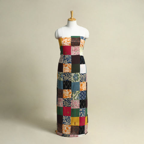 Buy Handcrafted Patchwork Cotton Kurta Material