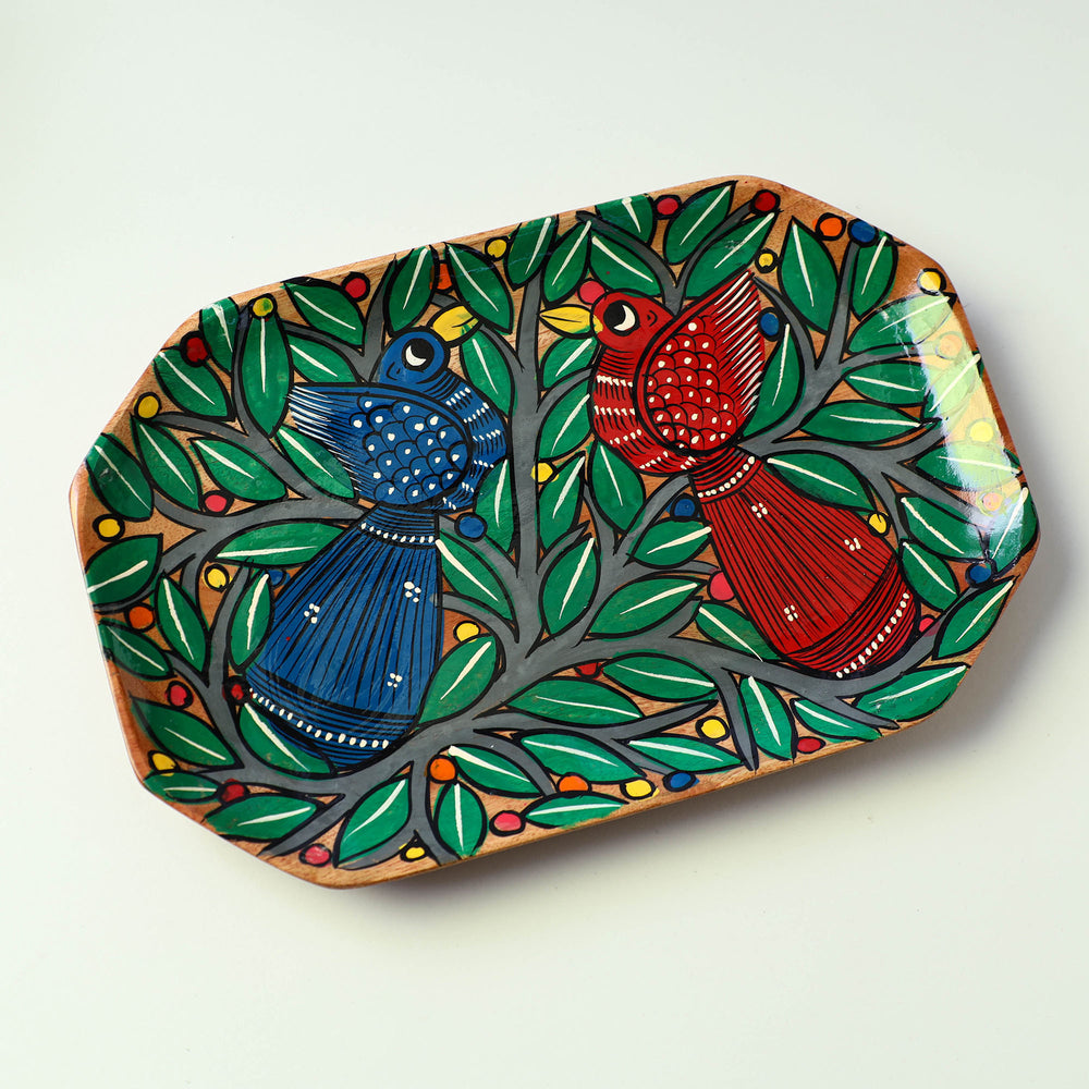 Hand Painted Wooden Tray