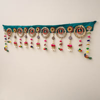 Diwali Decor Handmade Gota & Bead Work Toran 27