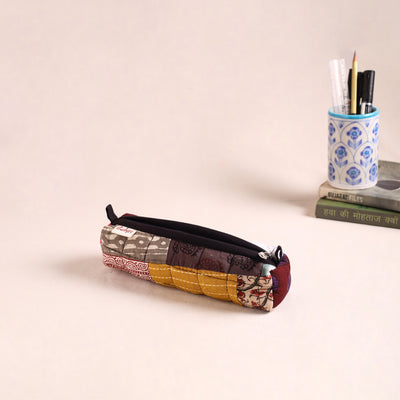 Patchwork Quilted Pencil Pouch 30