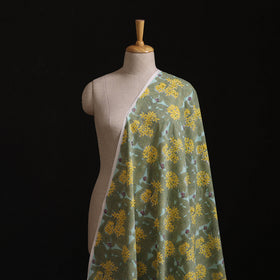 Rasa Lobhi Champa Motif Floral Hand Block Printed Cotton Fabric 13