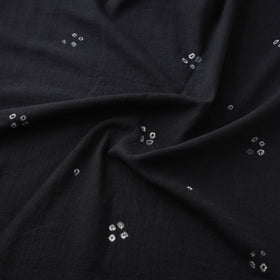 Kutch Organic Kala Cotton Pure Handwoven Bandhani Fabric 19
