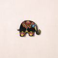 Handpainted Mandala Art Wooden Fridge Magnet 33
