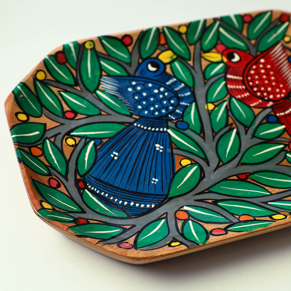 Hand Painted Wooden Tray