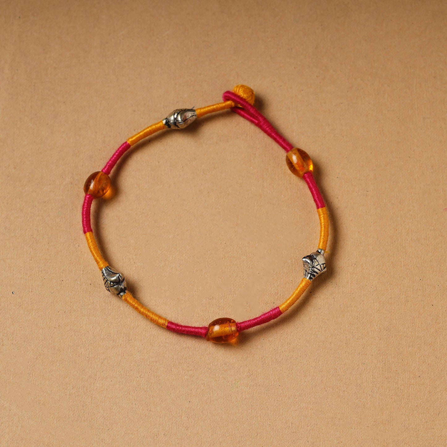 Handcrafted Patwa Anklet