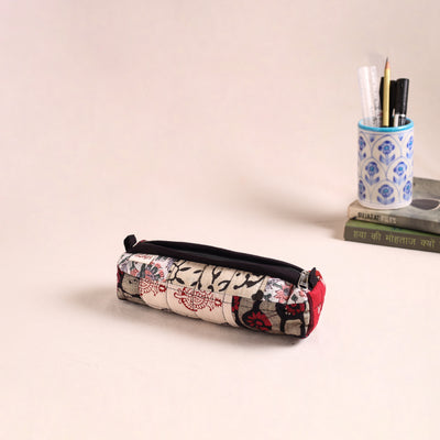 Patchwork Quilted Pencil Pouch 31