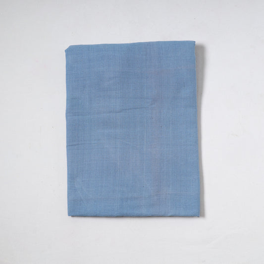 Blue - Jhiri Pure Handloom Cotton Precut Fabric (1.8 meter) 20