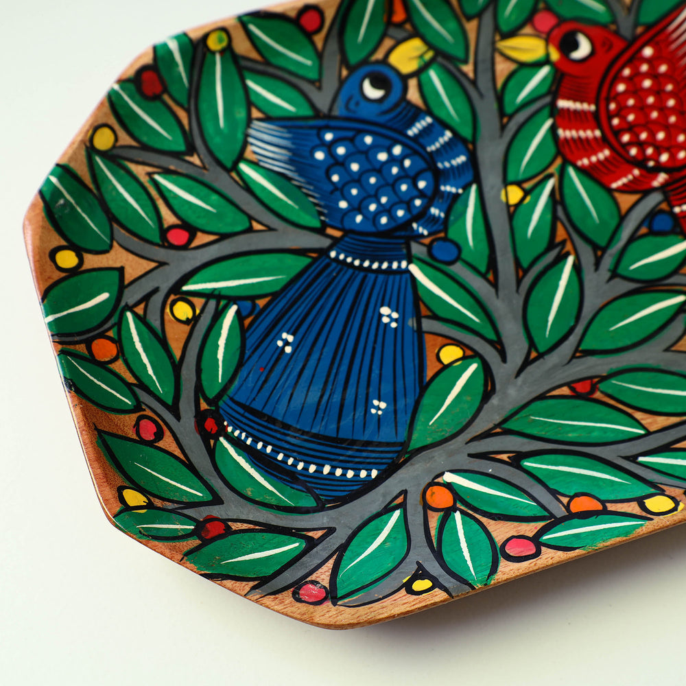 Hand Painted Wooden Tray