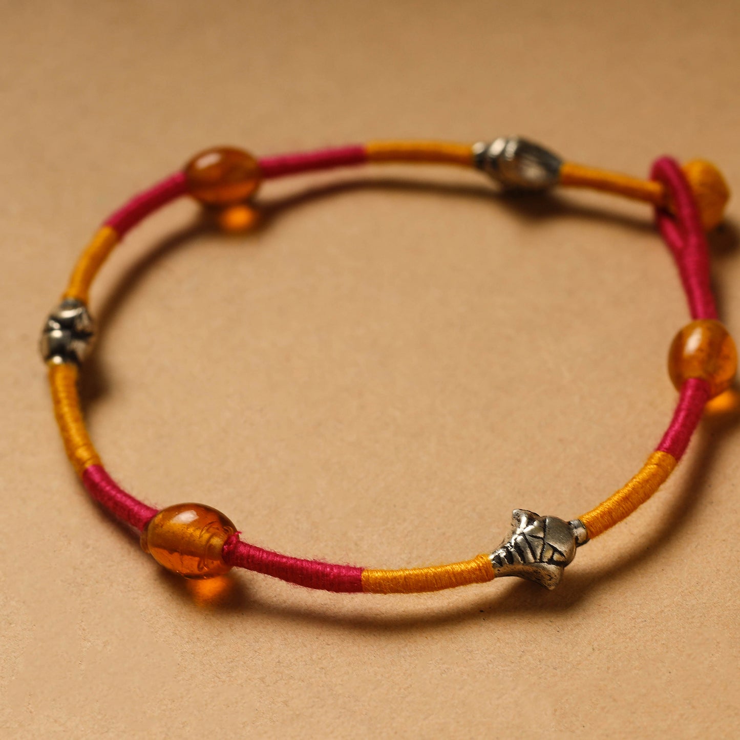 Handcrafted Patwa Anklet