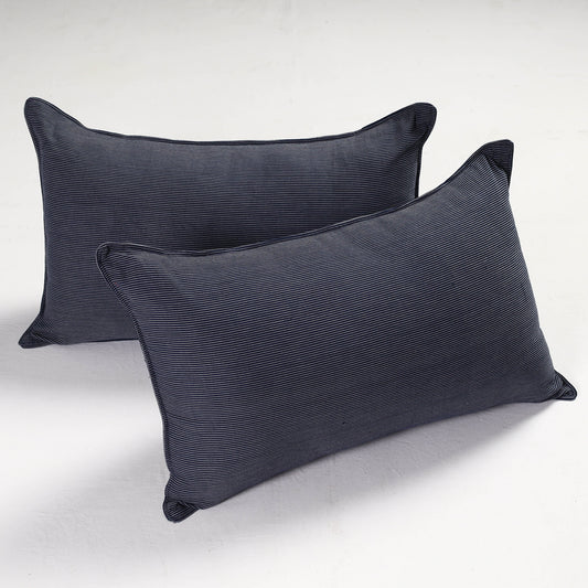 plain pillow covers set 