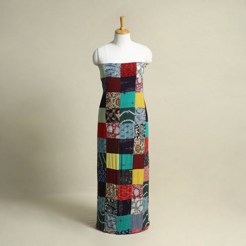 Buy Handcrafted Patchwork Cotton Kurta Material