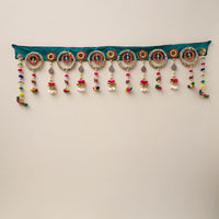 Diwali Decor Handmade Gota & Bead Work Toran 27