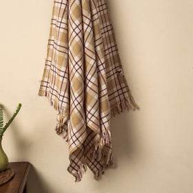 Honeycomb Handloom Cotton Bath Towel From Dehradun 