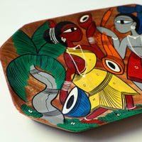 Hand Painted Wooden Tray