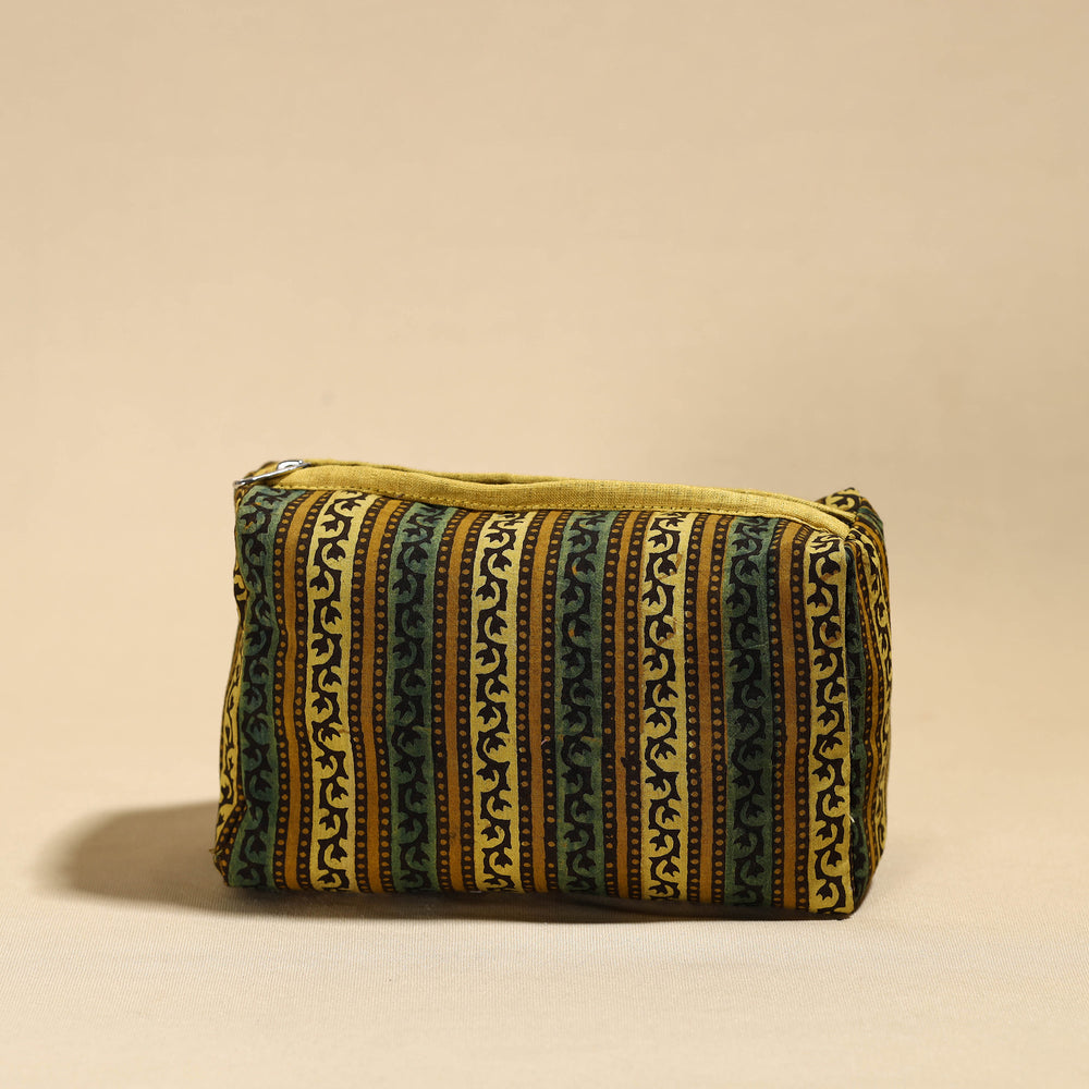 Cotton Toiletry Pouch