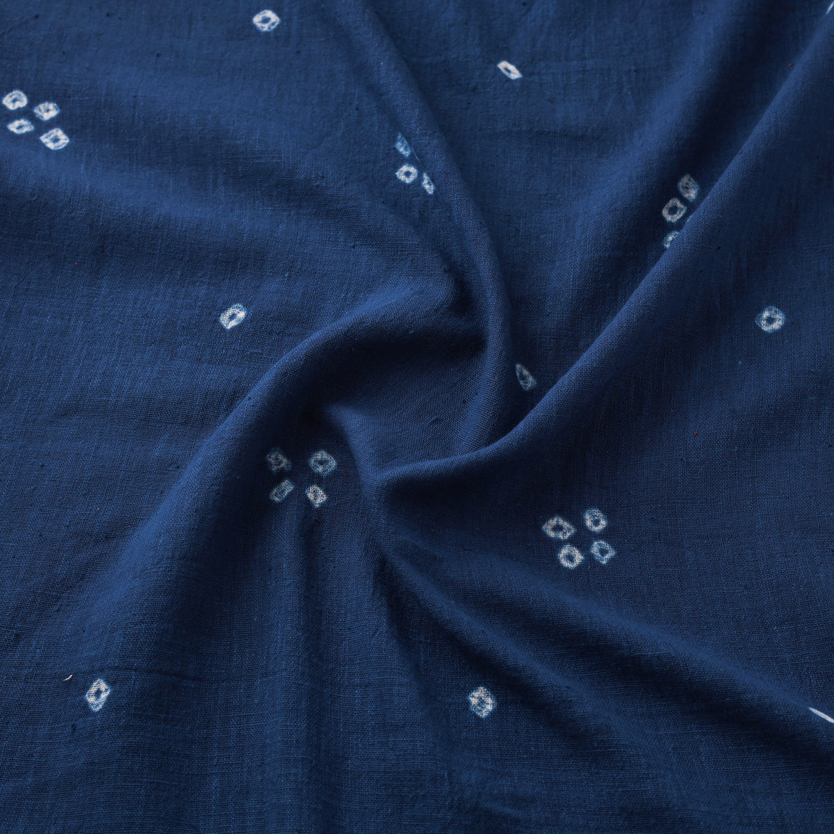 Kutch Organic Kala Cotton Pure Handwoven Bandhani Fabric 21