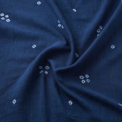 Kutch Organic Kala Cotton Pure Handwoven Bandhani Fabric 21
