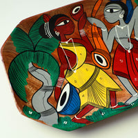 Hand Painted Wooden Tray