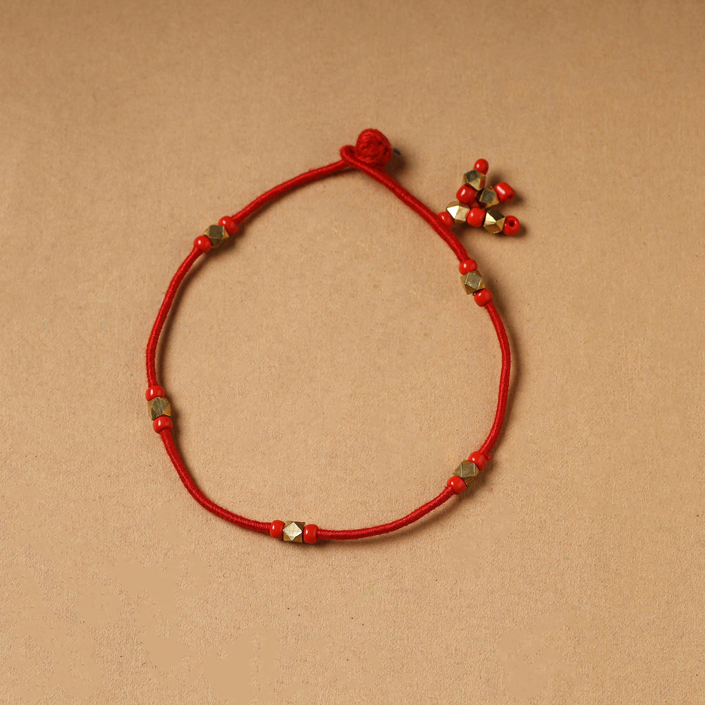 Handcrafted Patwa Anklet