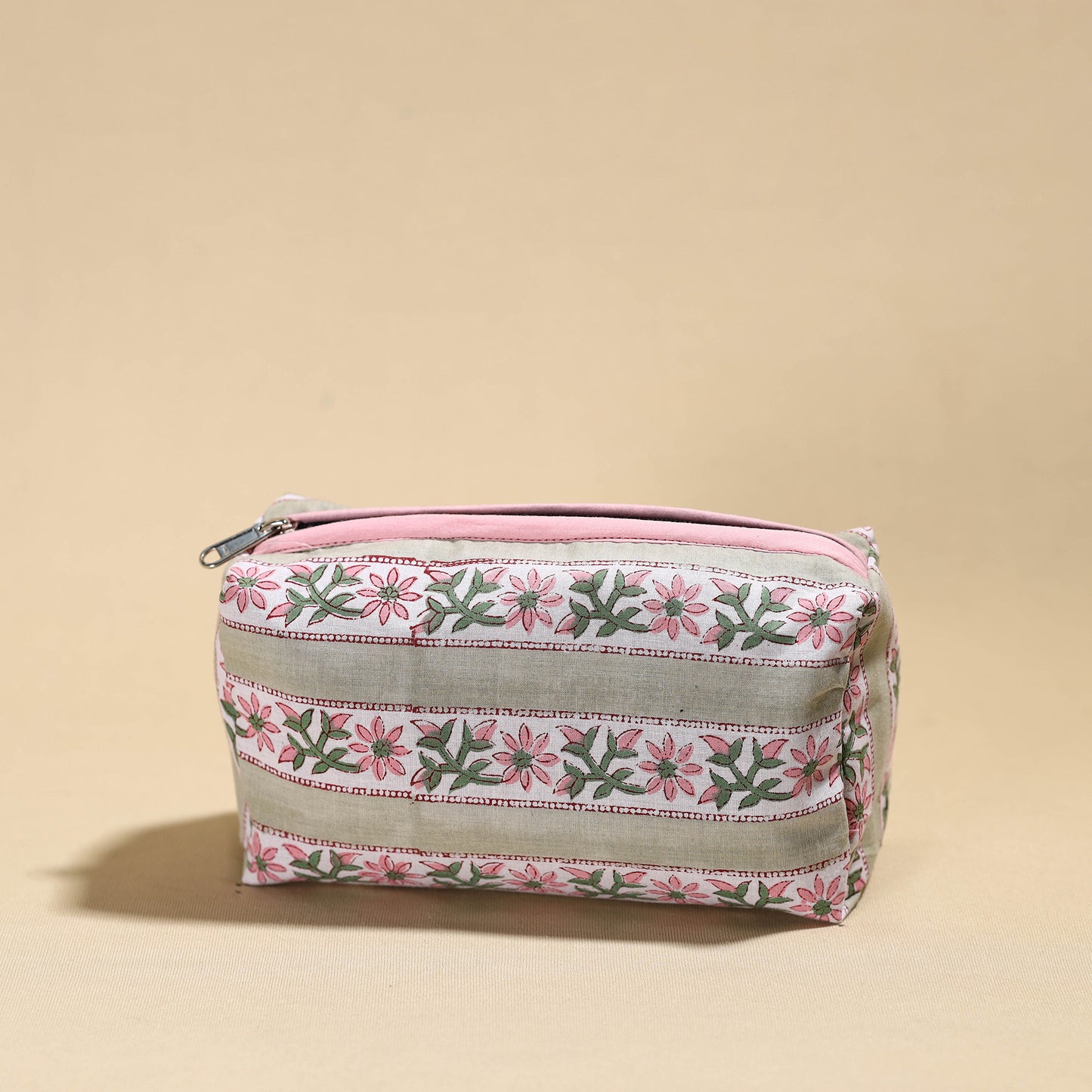 cotton toiletry pouch