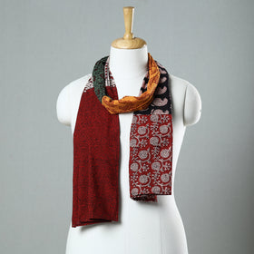  Bagh Block Printed Patchwork Cotton Stole 12 