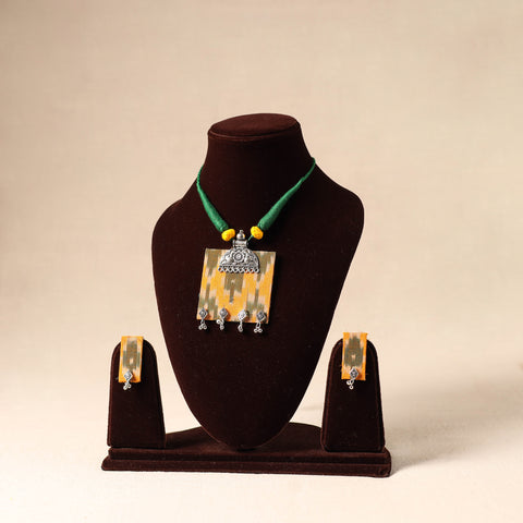 German Silver Fabart Necklace Set