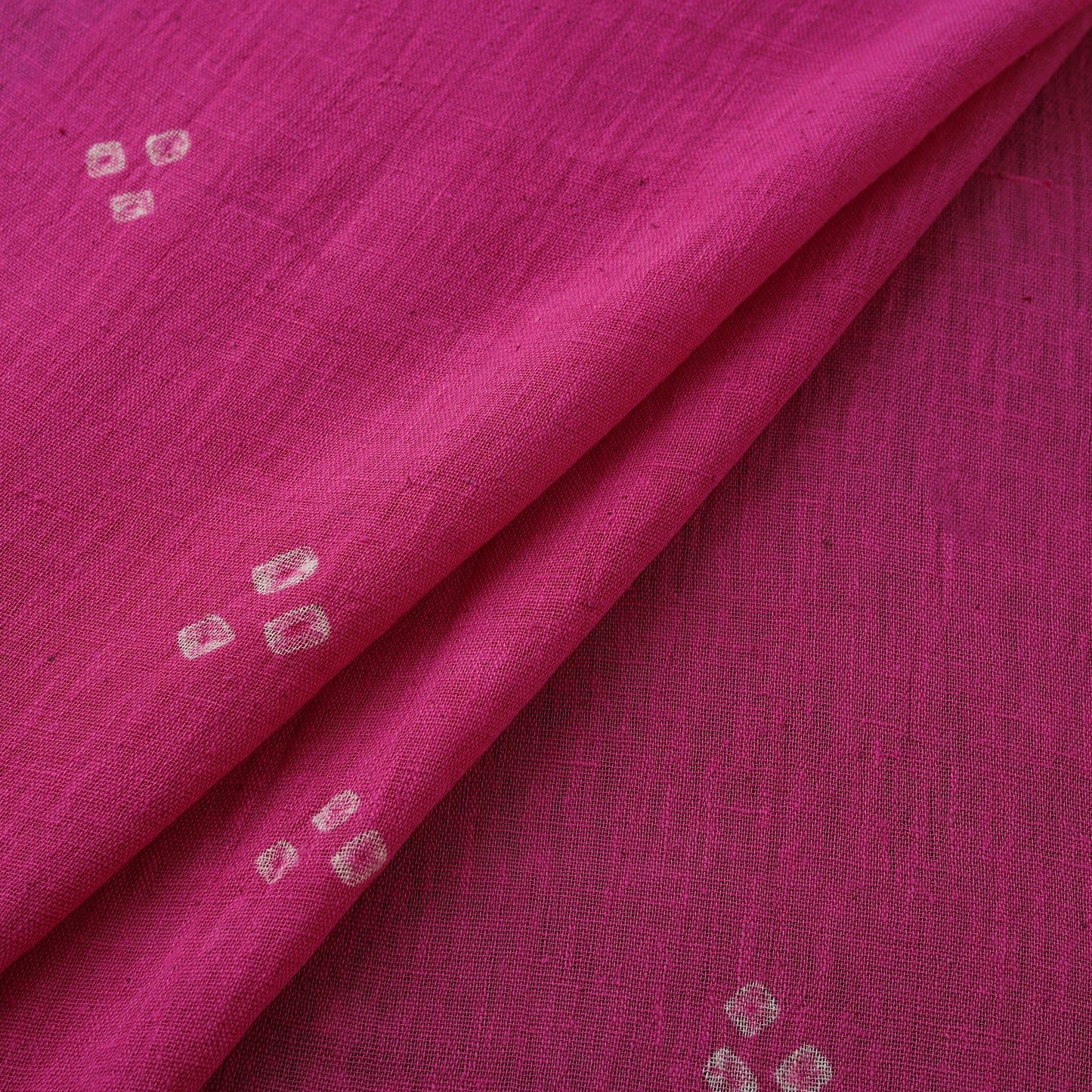 Kutch Organic Kala Cotton Pure Handwoven Bandhani Fabric 22