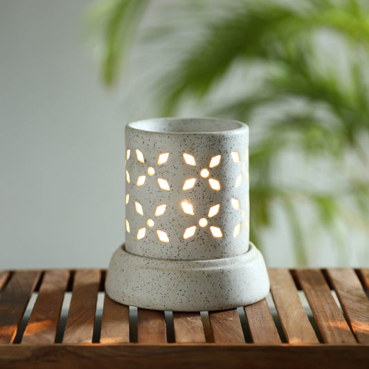 Handcrafted Ceramic Electrical Aroma Diffuser (6 inches)