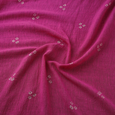 Kutch Organic Kala Cotton Pure Handwoven Bandhani Fabric 22