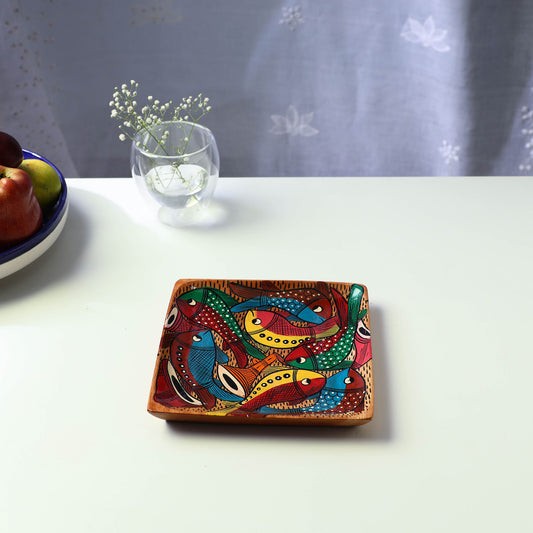 Hand Painted Wooden Tray