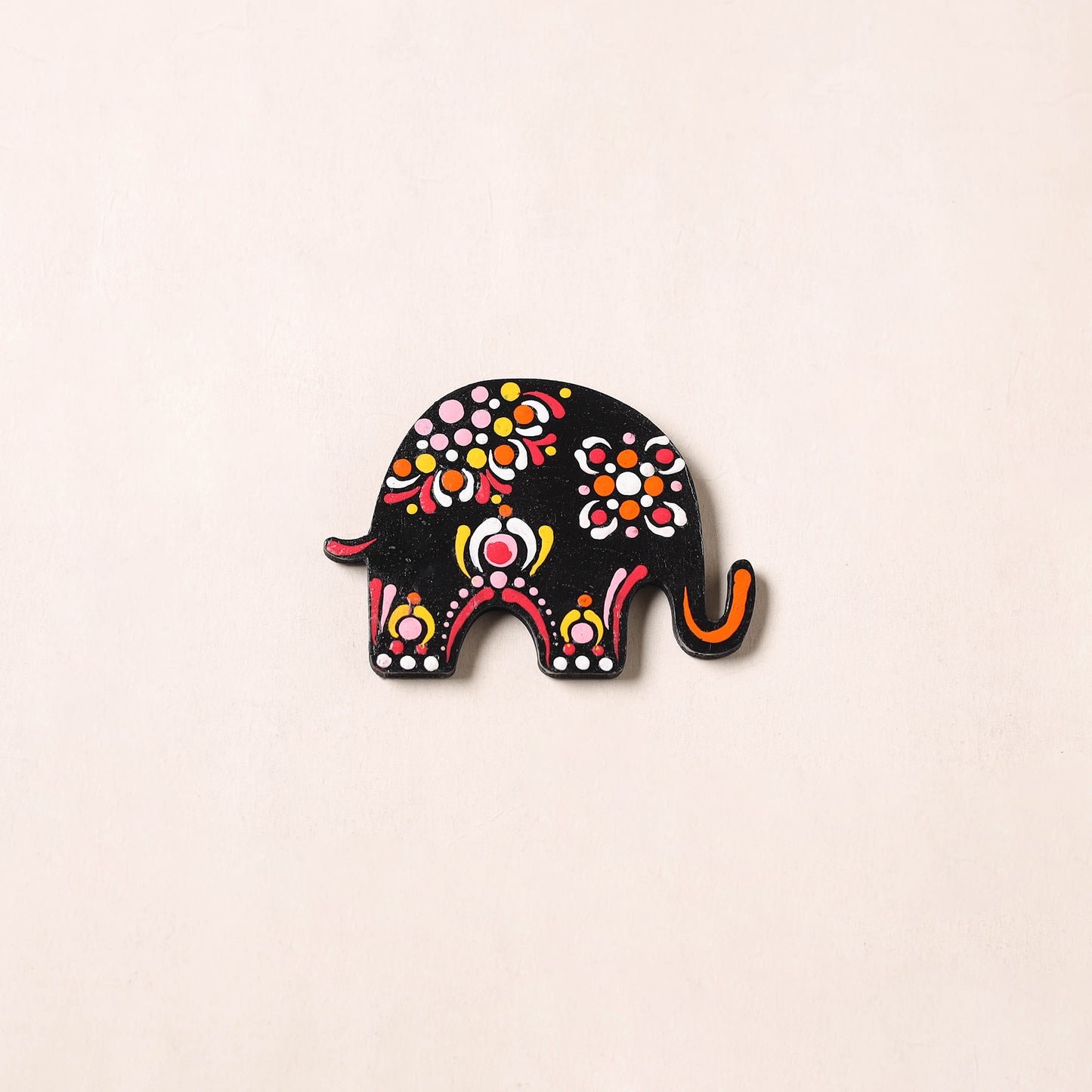 Handpainted Mandala Art Wooden Fridge Magnet 39