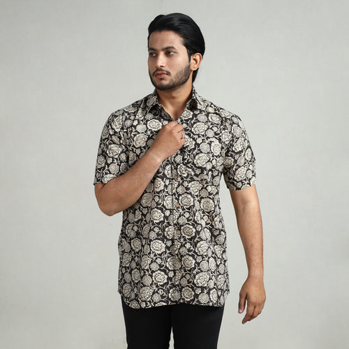 Block printed men shirt