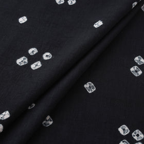 Kutch Organic Kala Cotton Pure Handwoven Bandhani Fabric 23