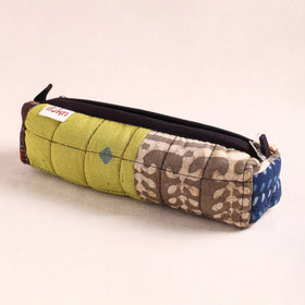Patchwork Quilted Pencil Pouch 36