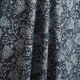Blue - Bagru Dabu Hand Block Print Natural Dyed Cotton Fabric 61
