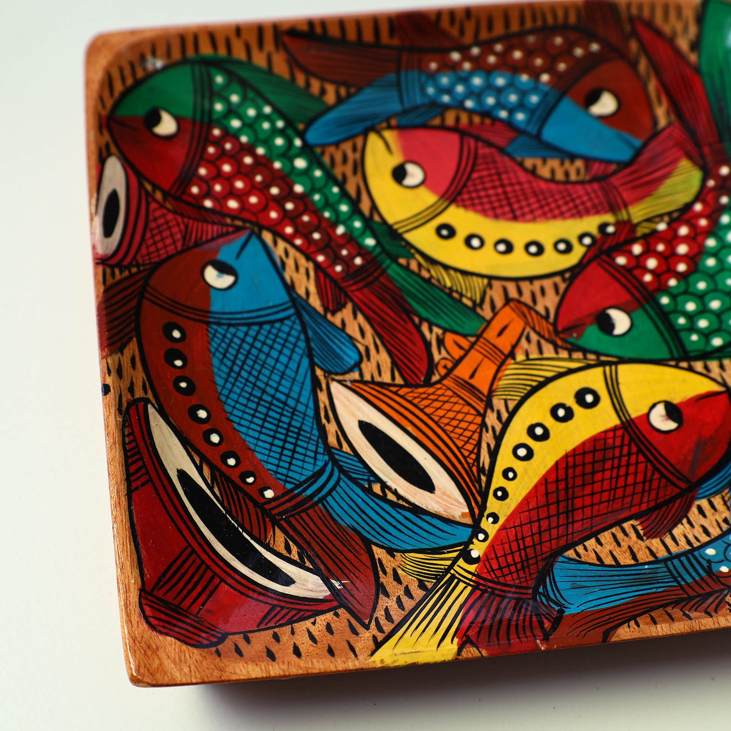 Hand Painted Wooden Tray