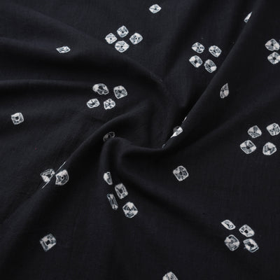 Kutch Organic Kala Cotton Pure Handwoven Bandhani Fabric 23