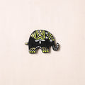 Handpainted Mandala Art Wooden Fridge Magnet 40